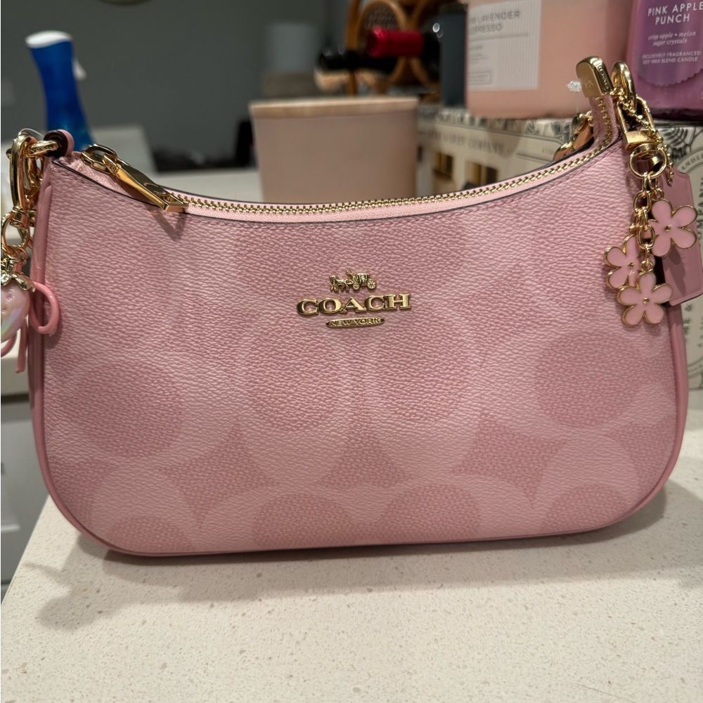 Coach Teri Shoulder Bag in Powder Pink